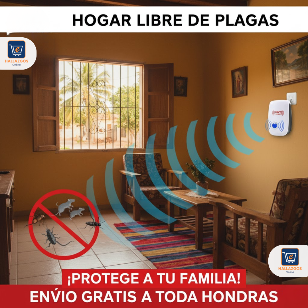 REPELENTE ULTRASONICO 2025