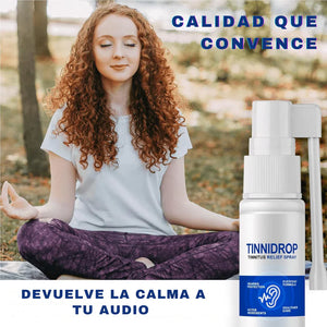 TINNIDROP® - SPRAY LIMPIADOR DE OÍDO 👂😱