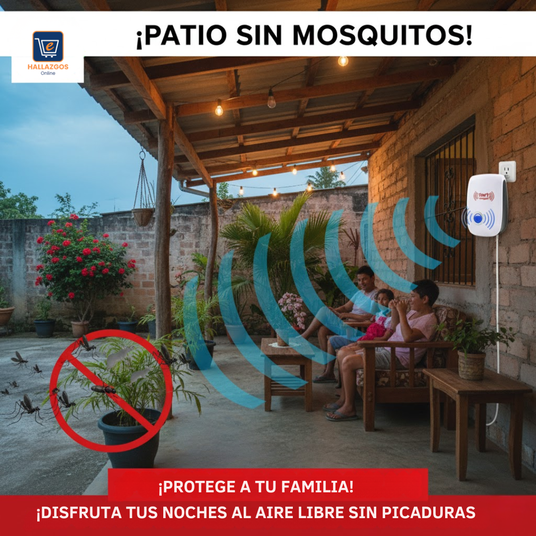 REPELENTE ULTRASONICO 2025