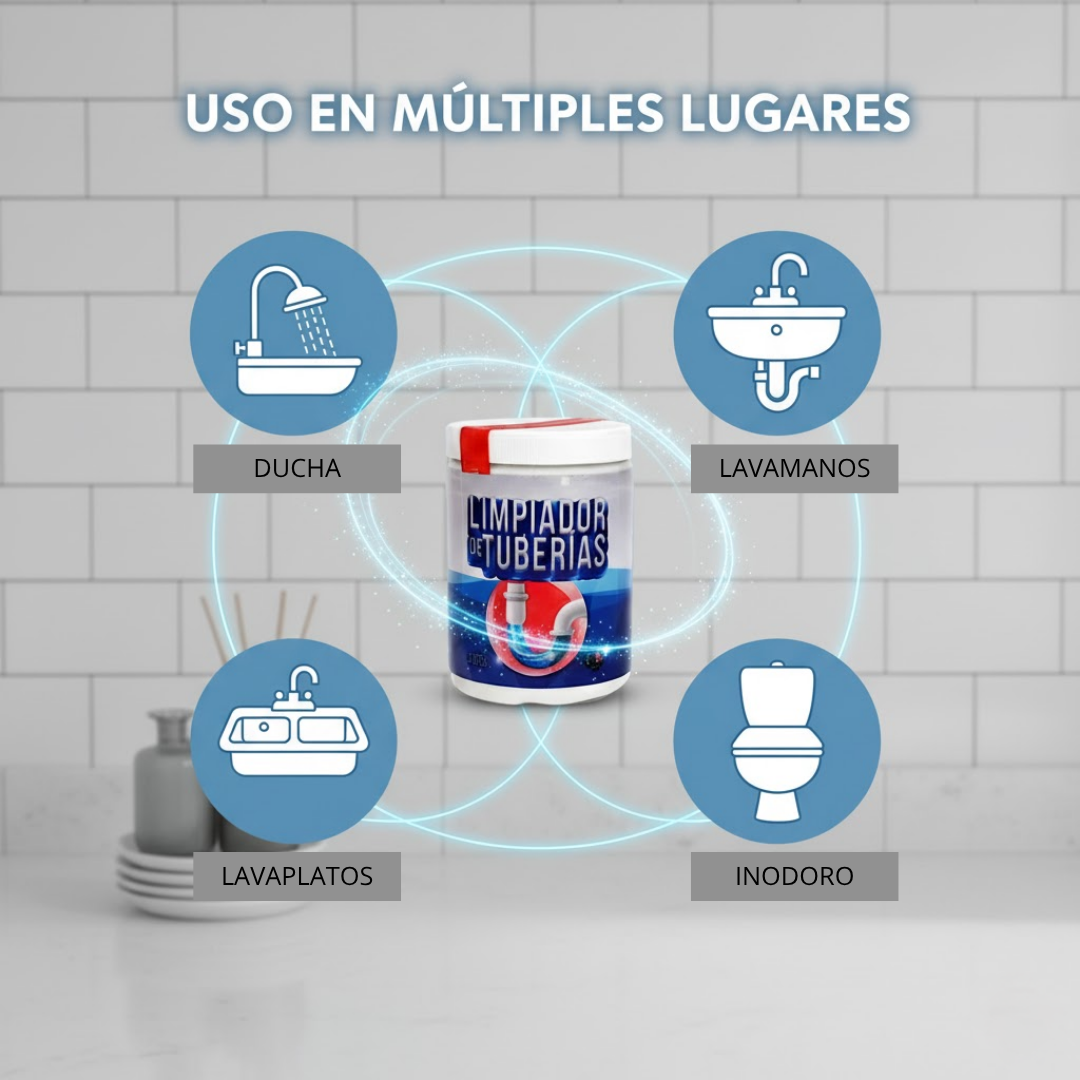 NUEVO LIMPIA TUBERIAS+ ENVIO GRATIS