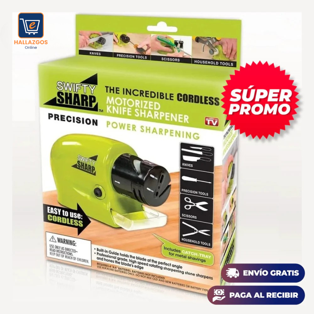 SharpPro™ AFILADOR ELECTRICO A BATERIAS